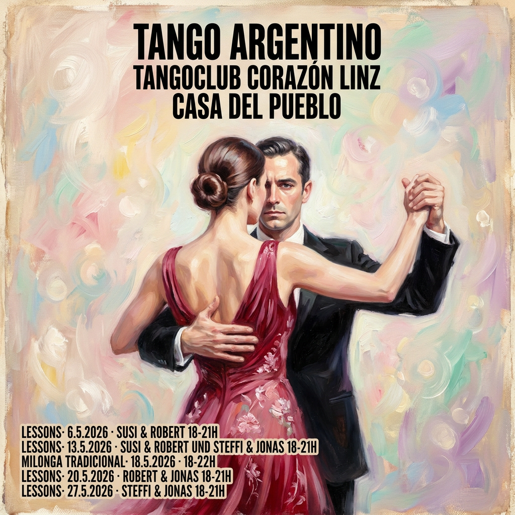 Tango Argentino Tangoclub Corazón Linz